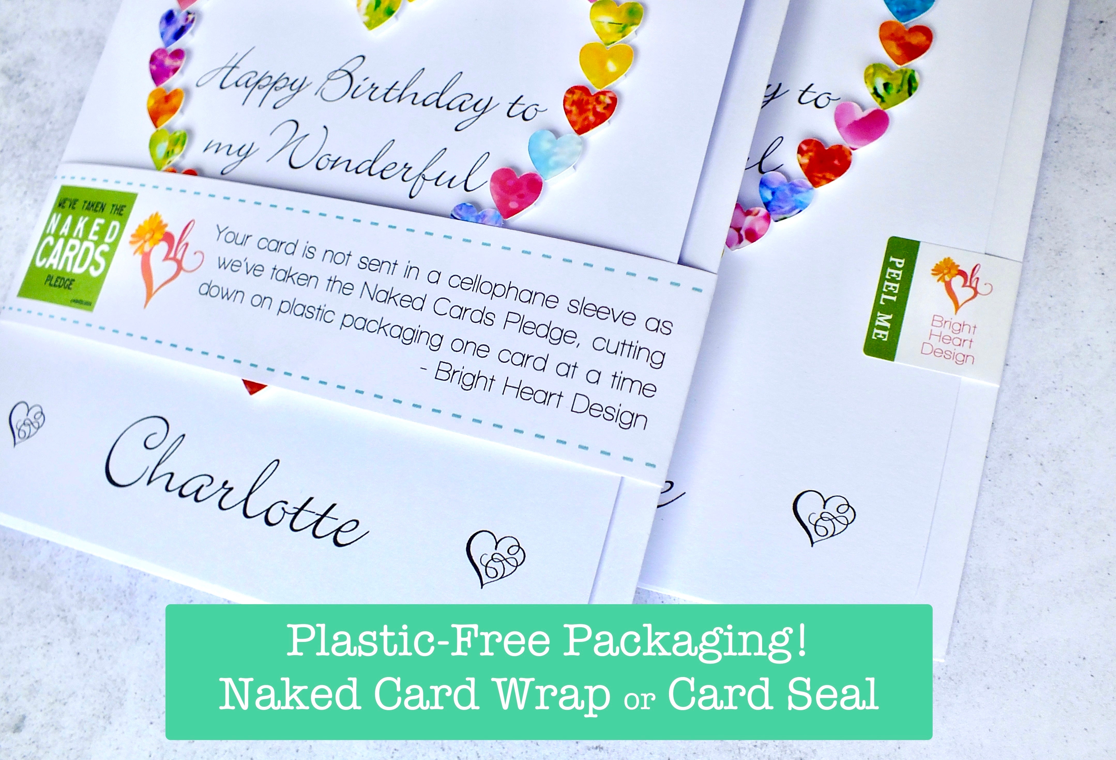 Personalised Single Balloon Birthday Card – Hearts