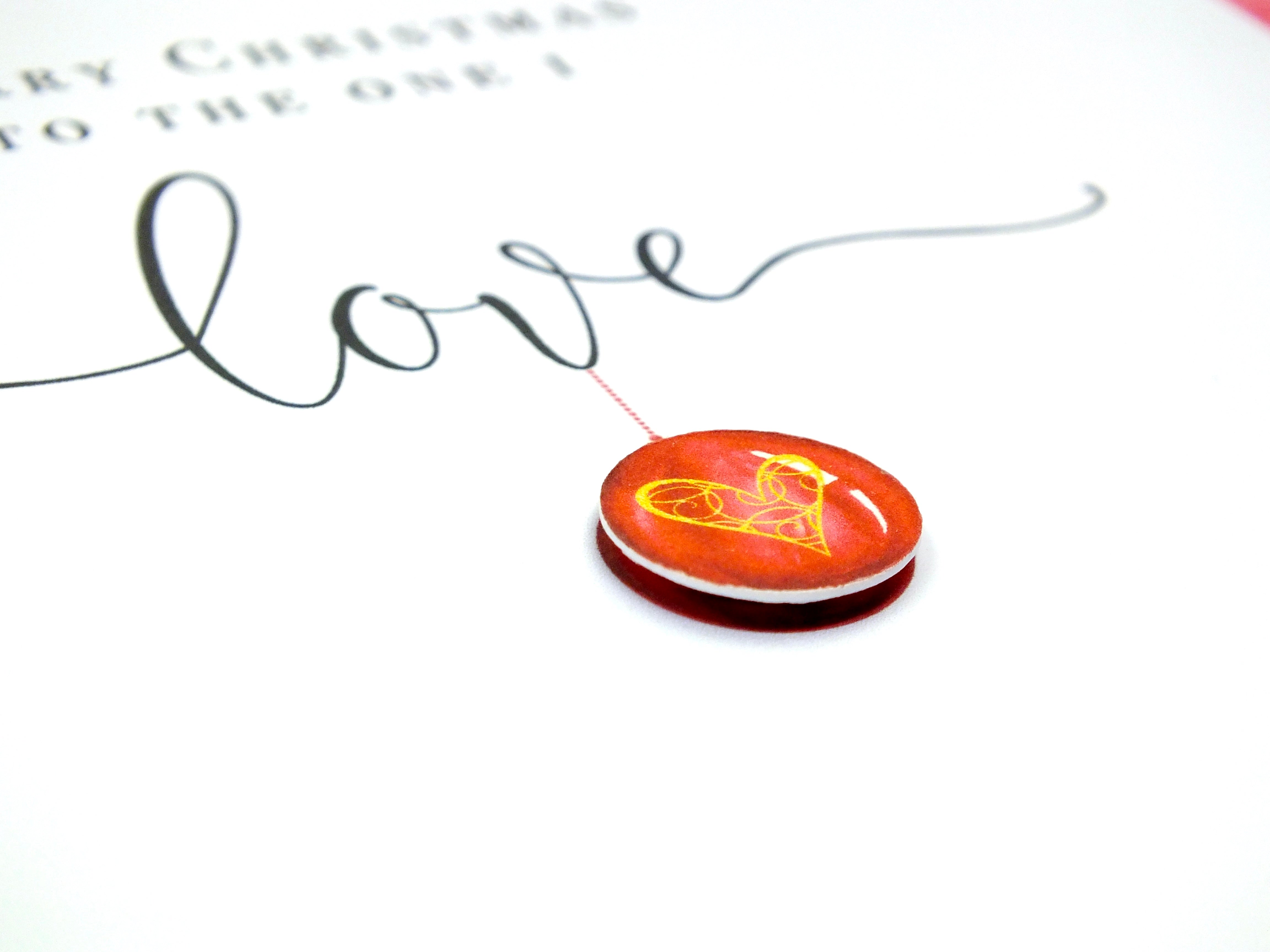 Personalised Christmas Card to the One I Love