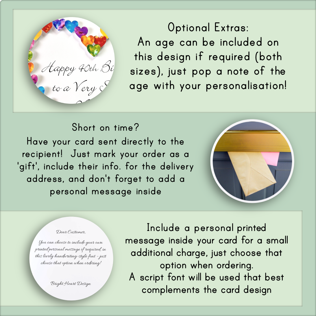 Wonderful Grandma Birthday Card - Hearts