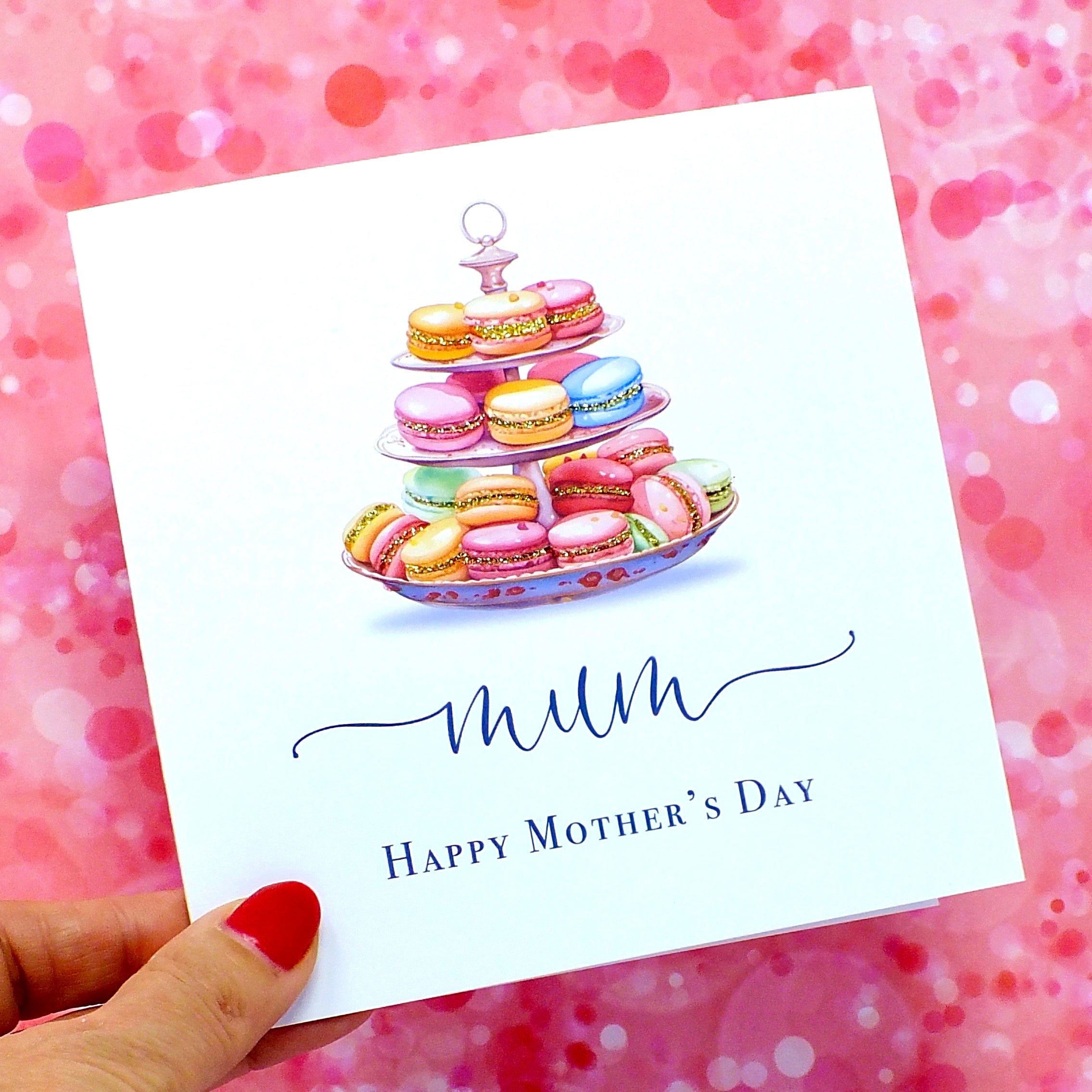 Happy Mother's Day Card - Macaron Heaven!