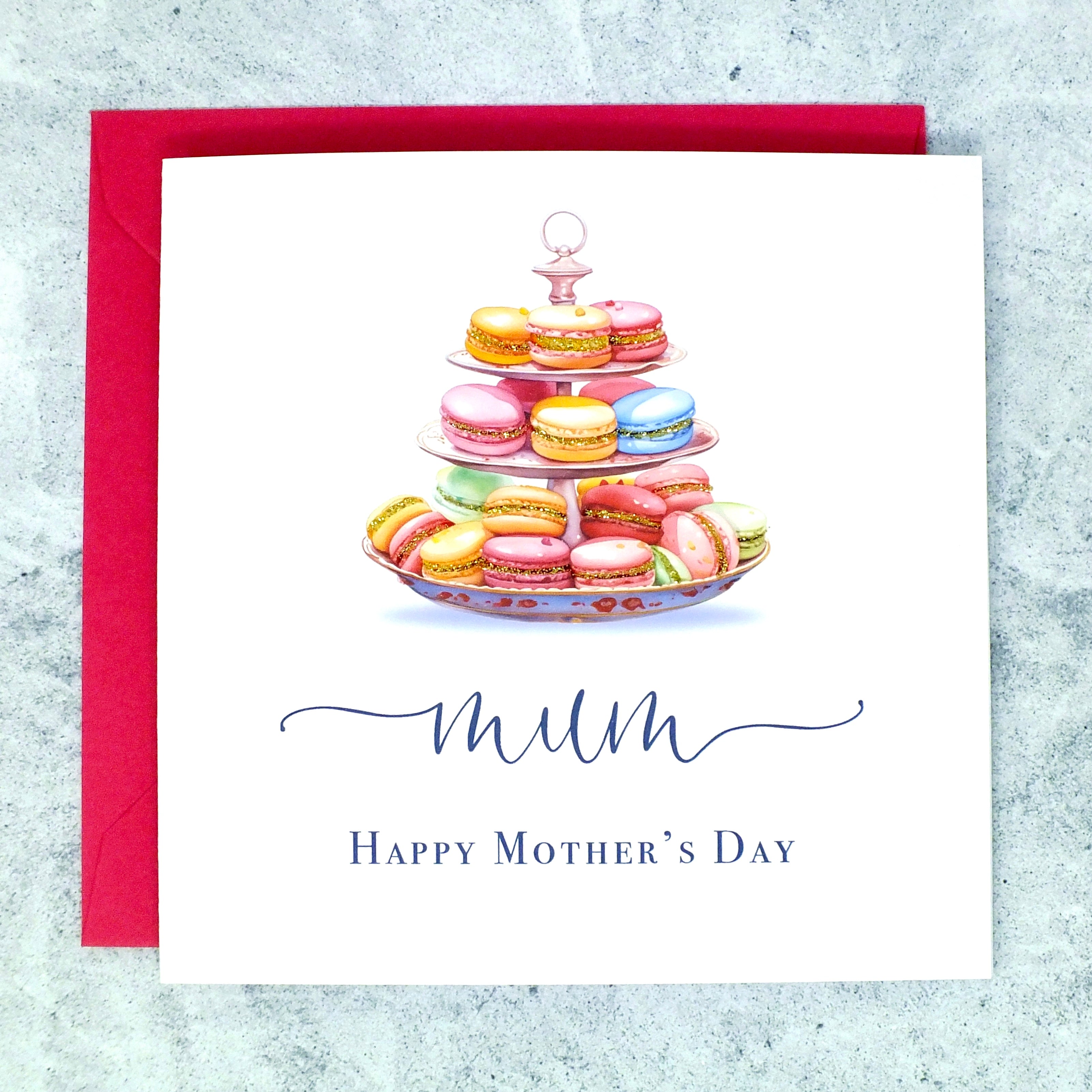 Happy Mother's Day Card - Macaron Heaven!