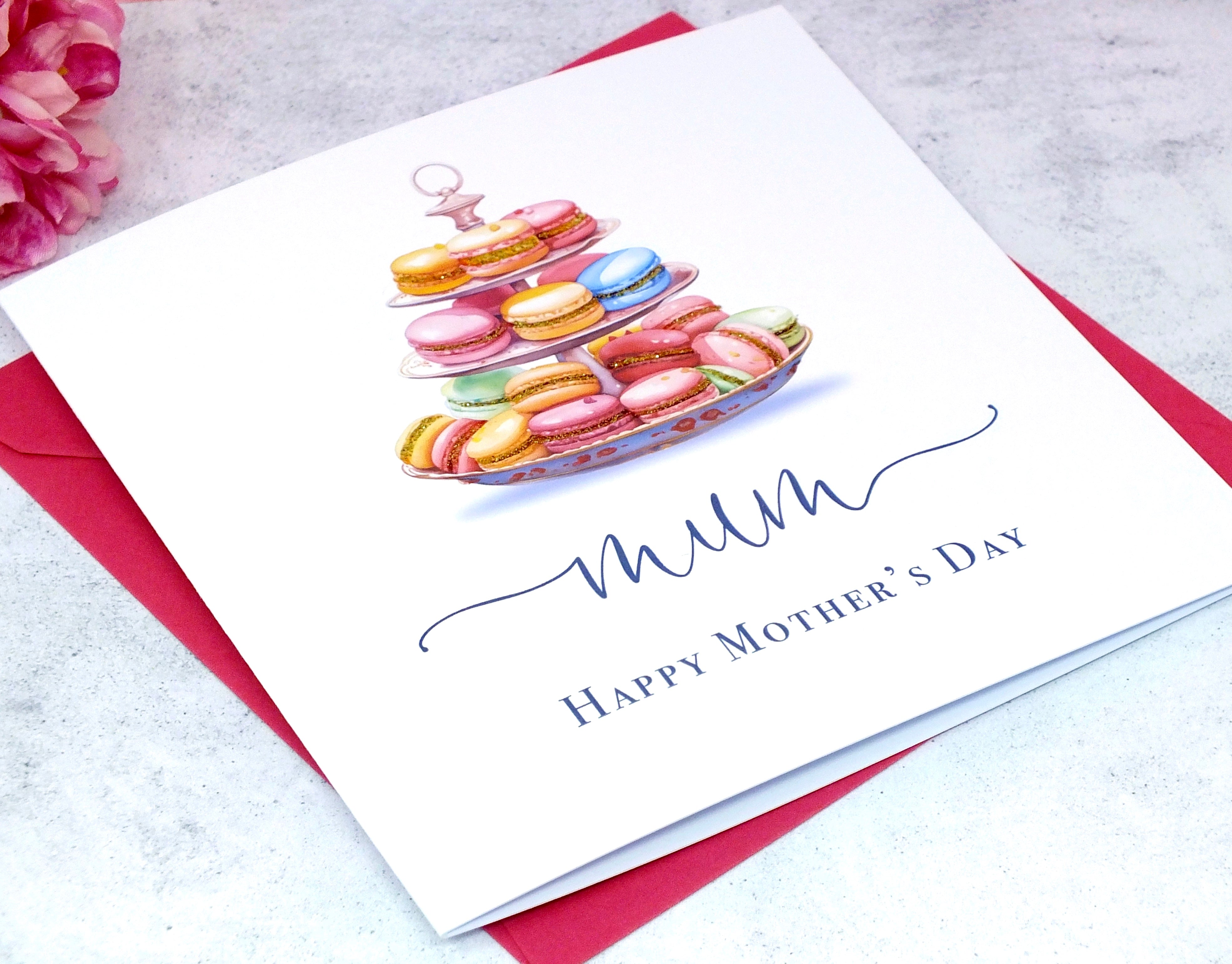 Happy Mother's Day Card - Macaron Heaven!