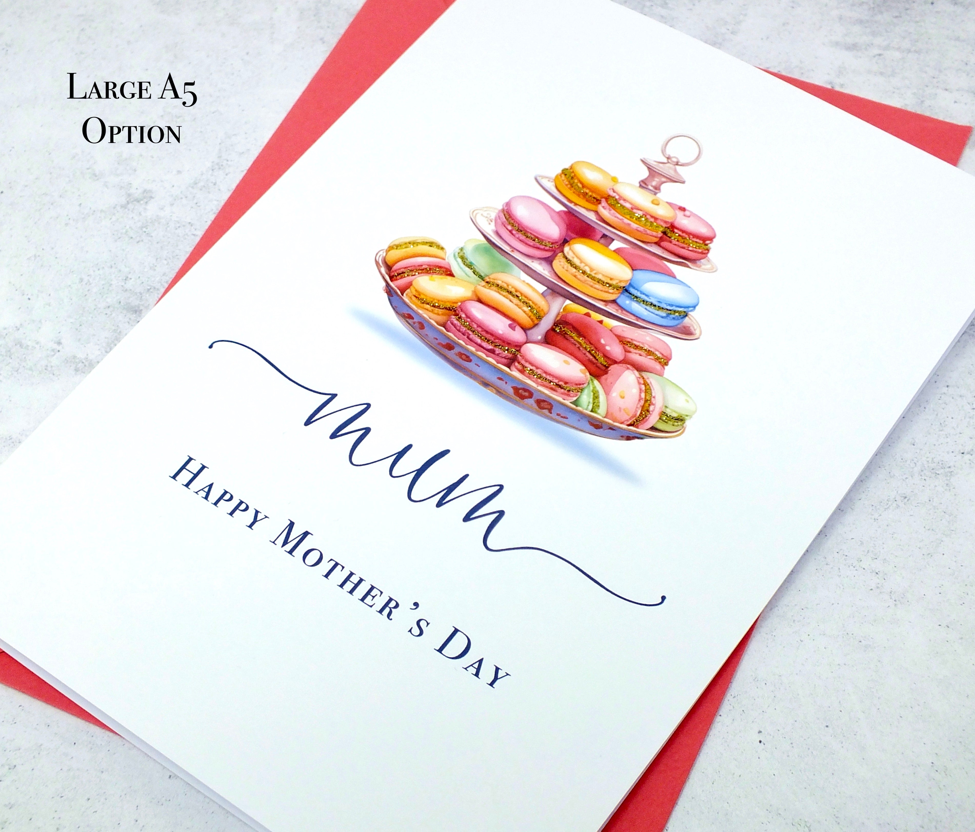 Happy Mother's Day Card - Macaron Heaven!