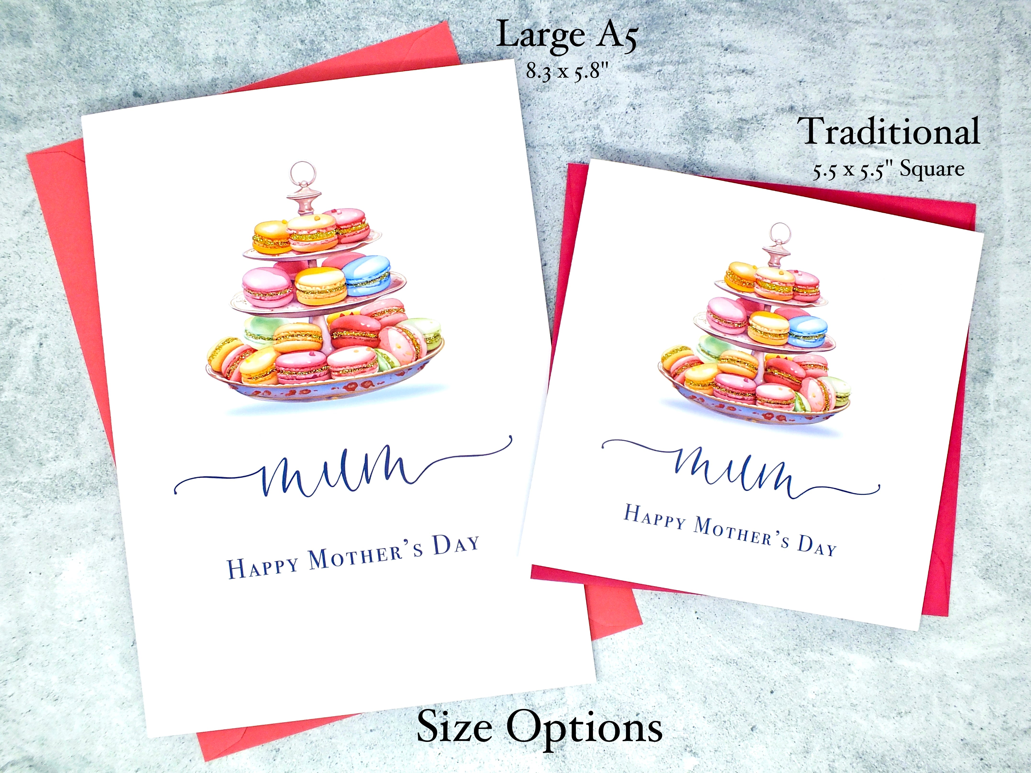 Happy Mother's Day Card - Macaron Heaven!