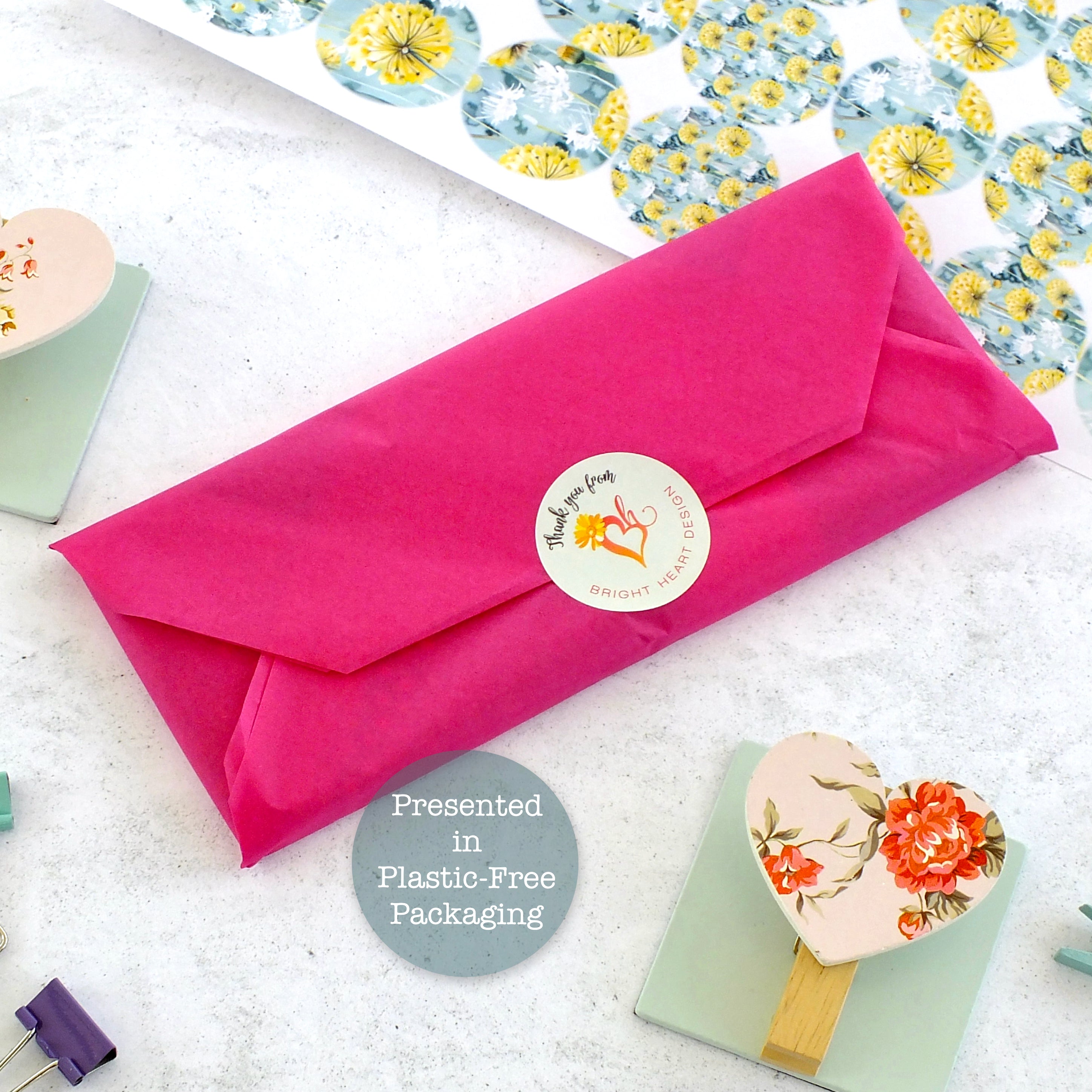 Personalised List Pad - To Do / Shopping / Any List Heading - Dandelions