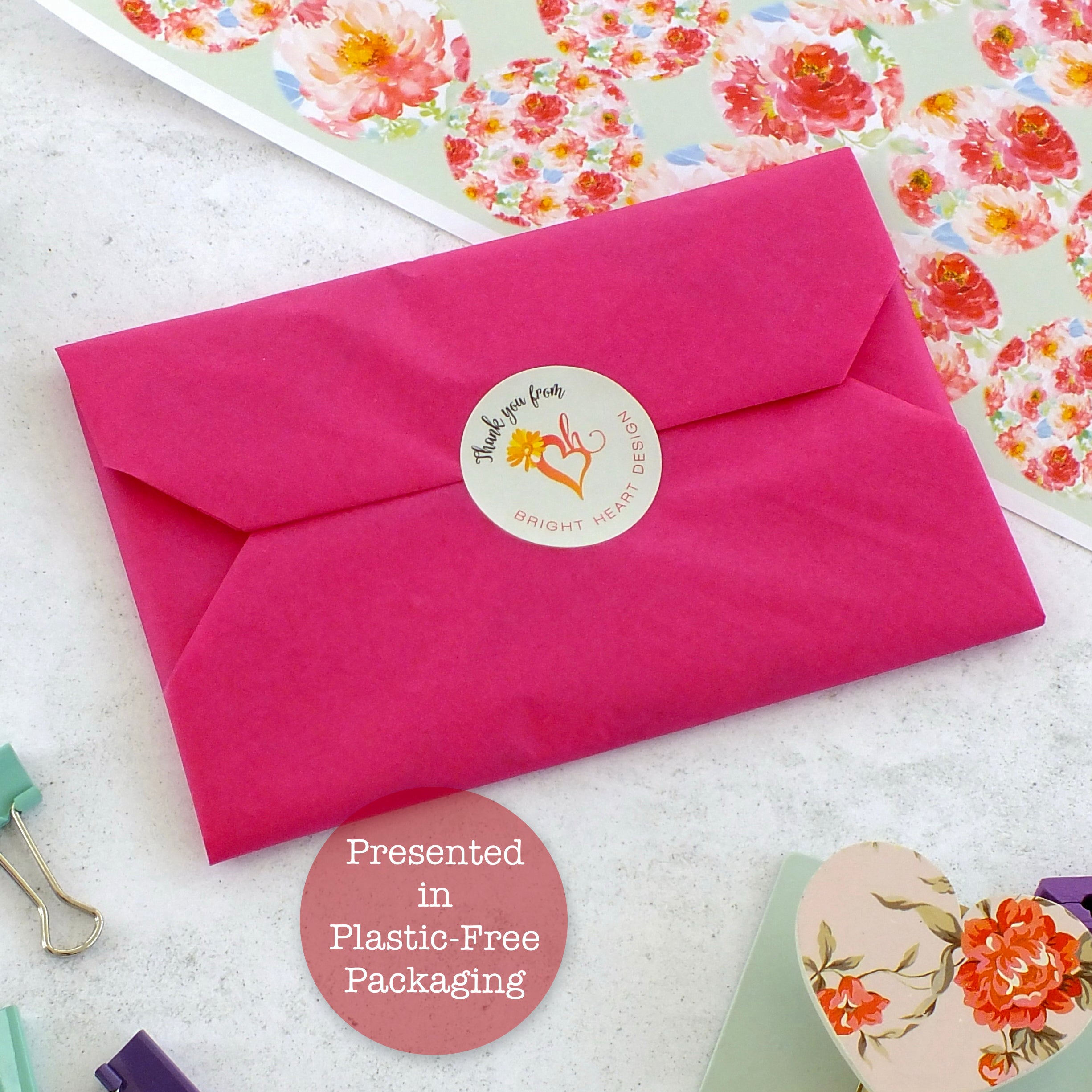 Personalised Recipe Cards - Peonies - Set of 10, 20, 30