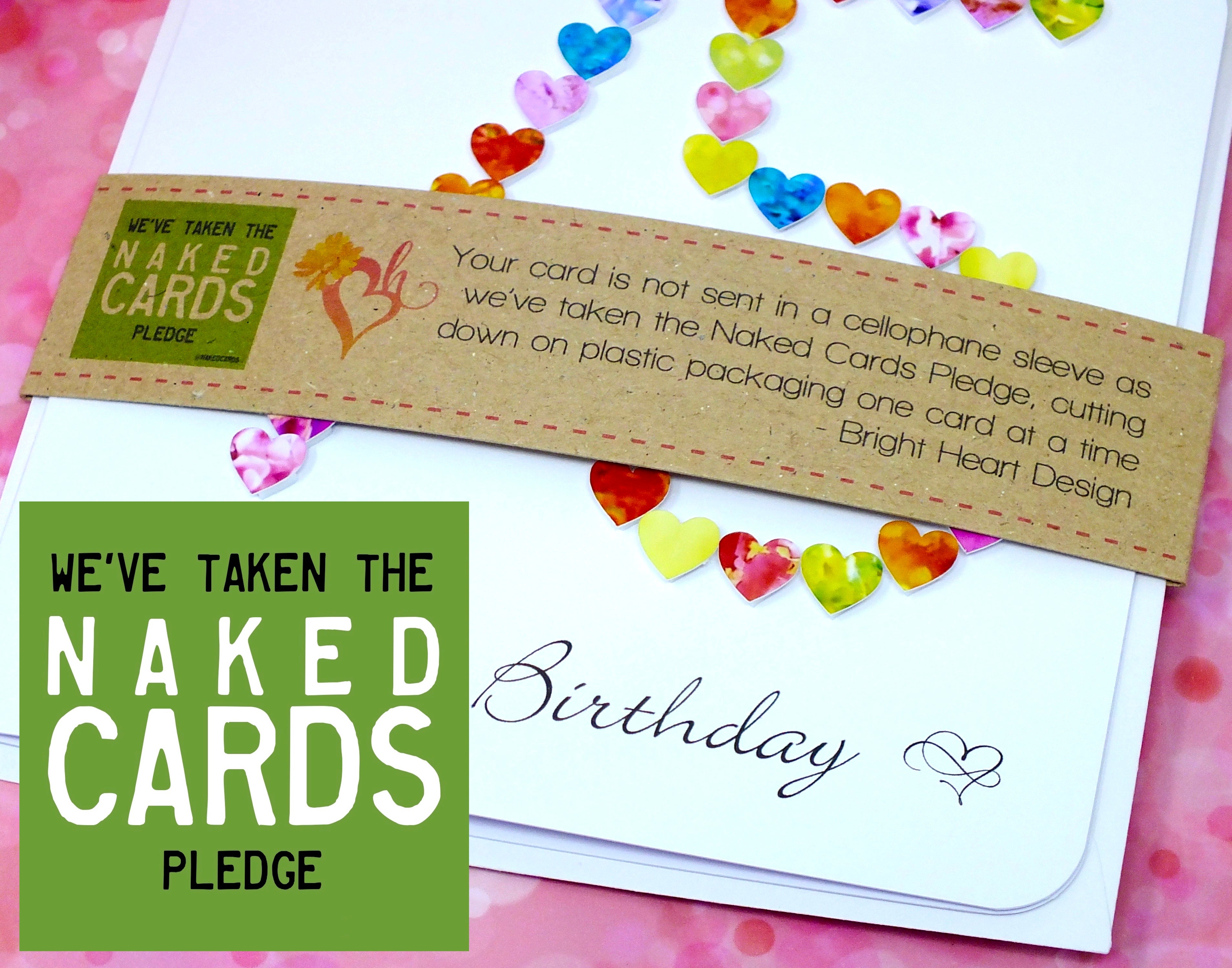 75th Birthday Card - Hearts, Personalised