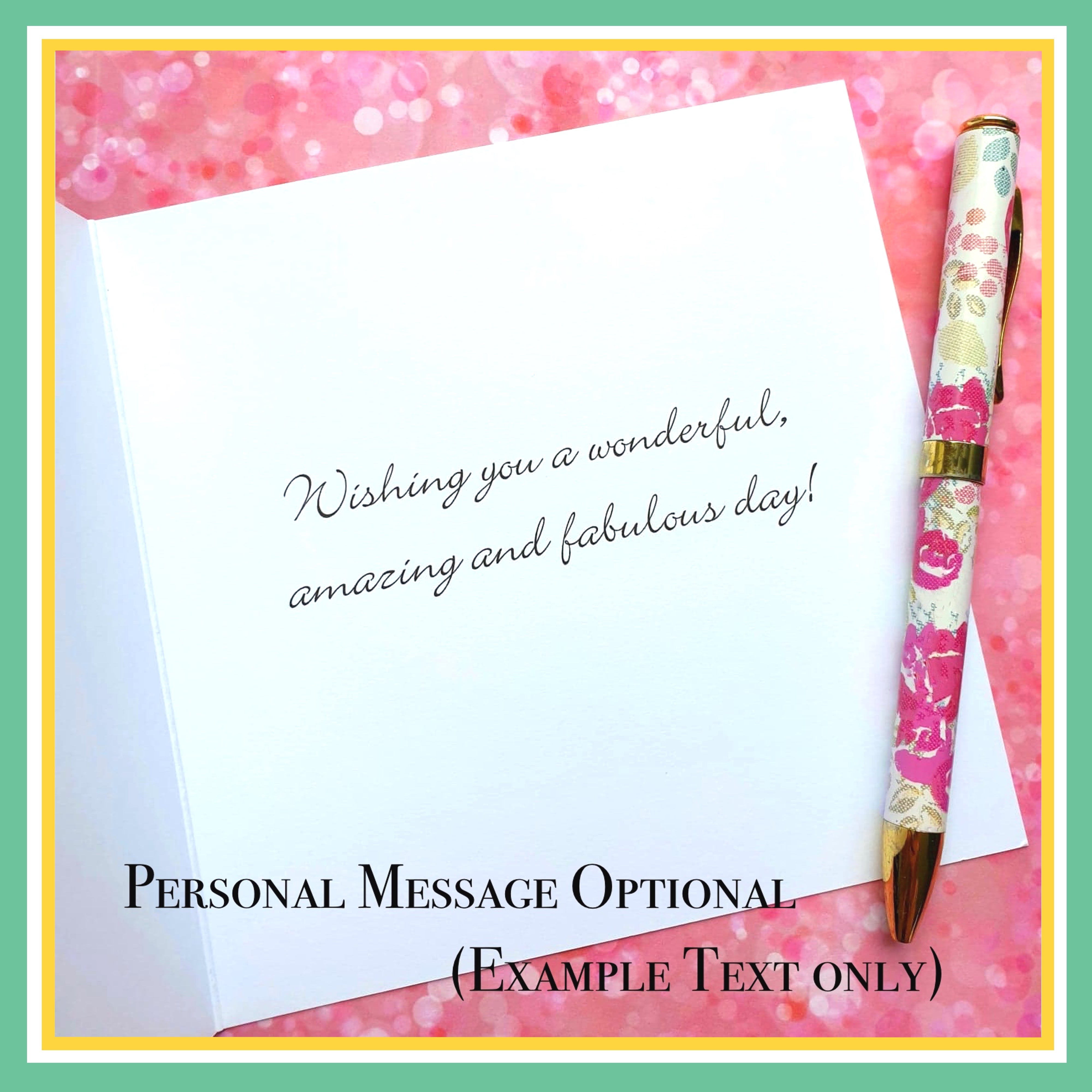 Thank You for Being a Great Teacher Card Message