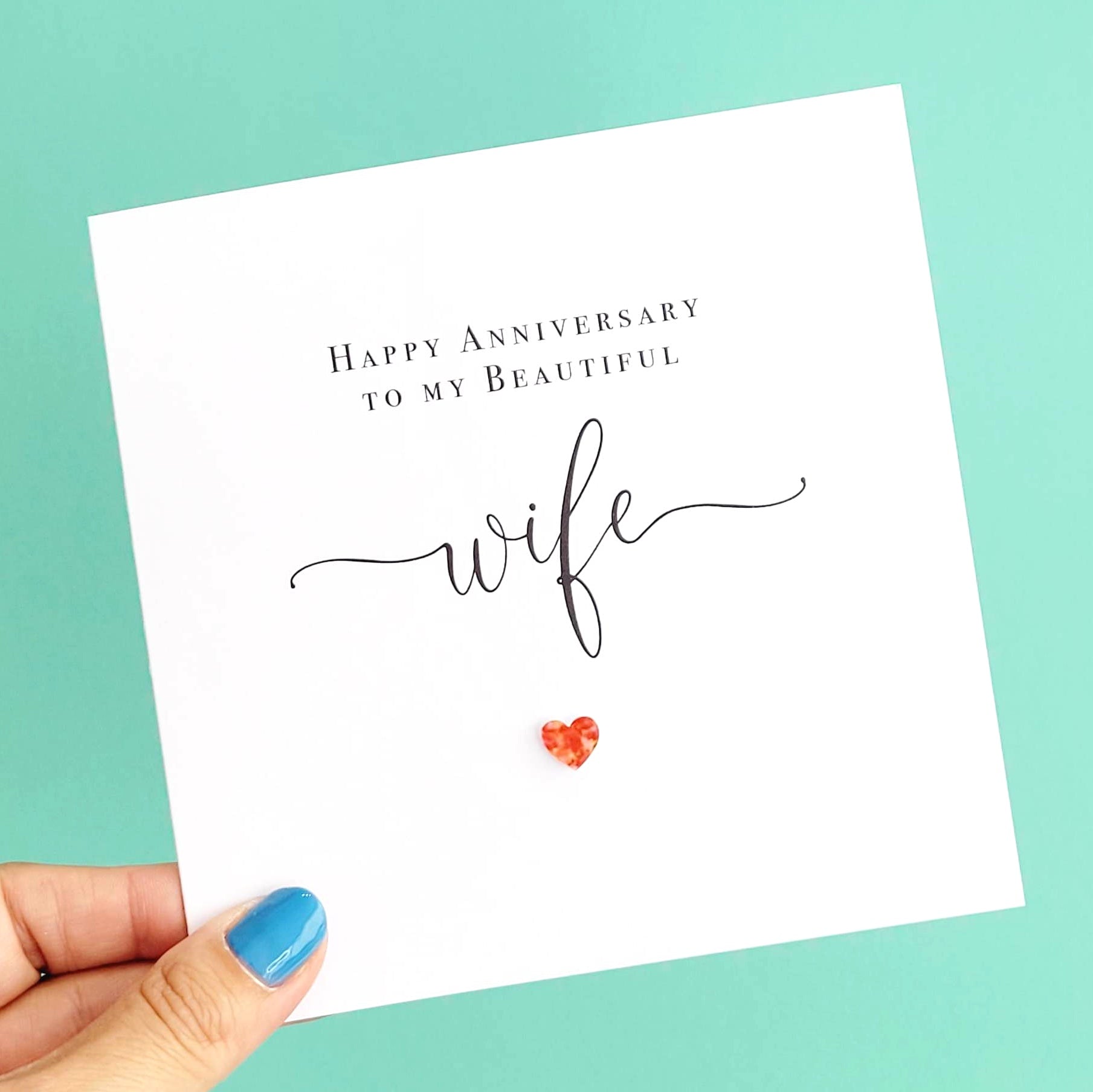 Wedding Anniversary Card for Wife