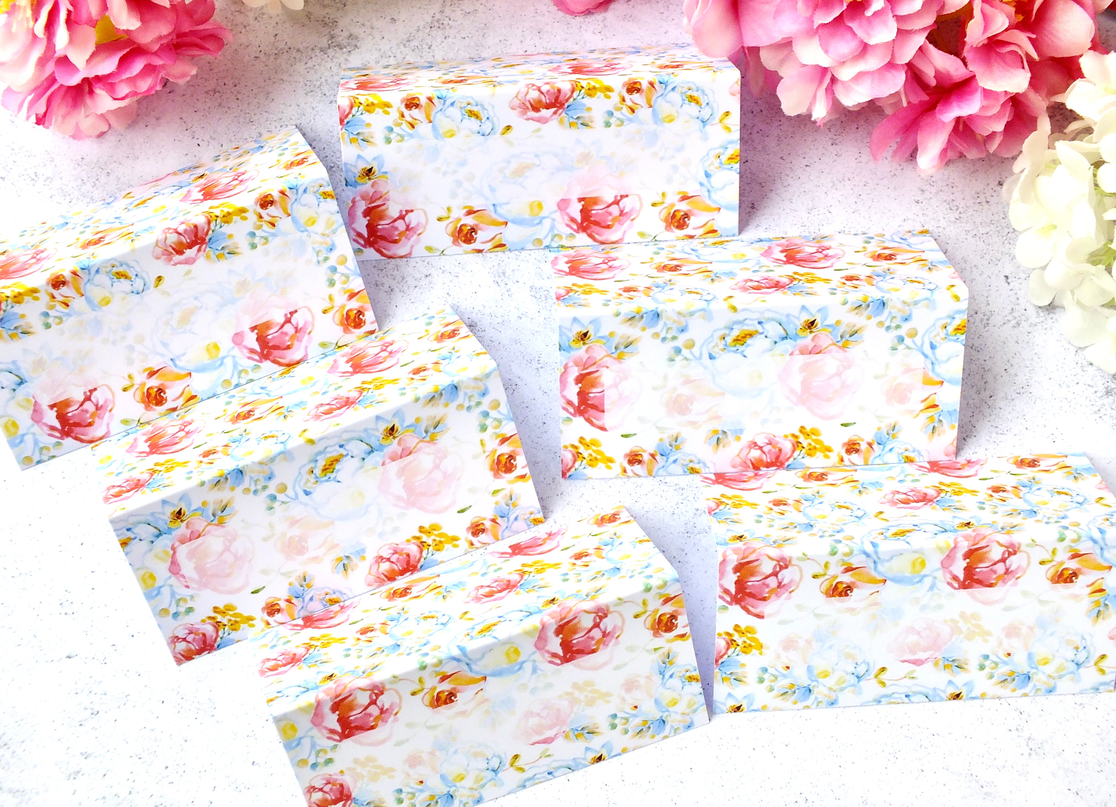 Floral Place Cards for Wedding / Dinner Party - Personalised or Blank