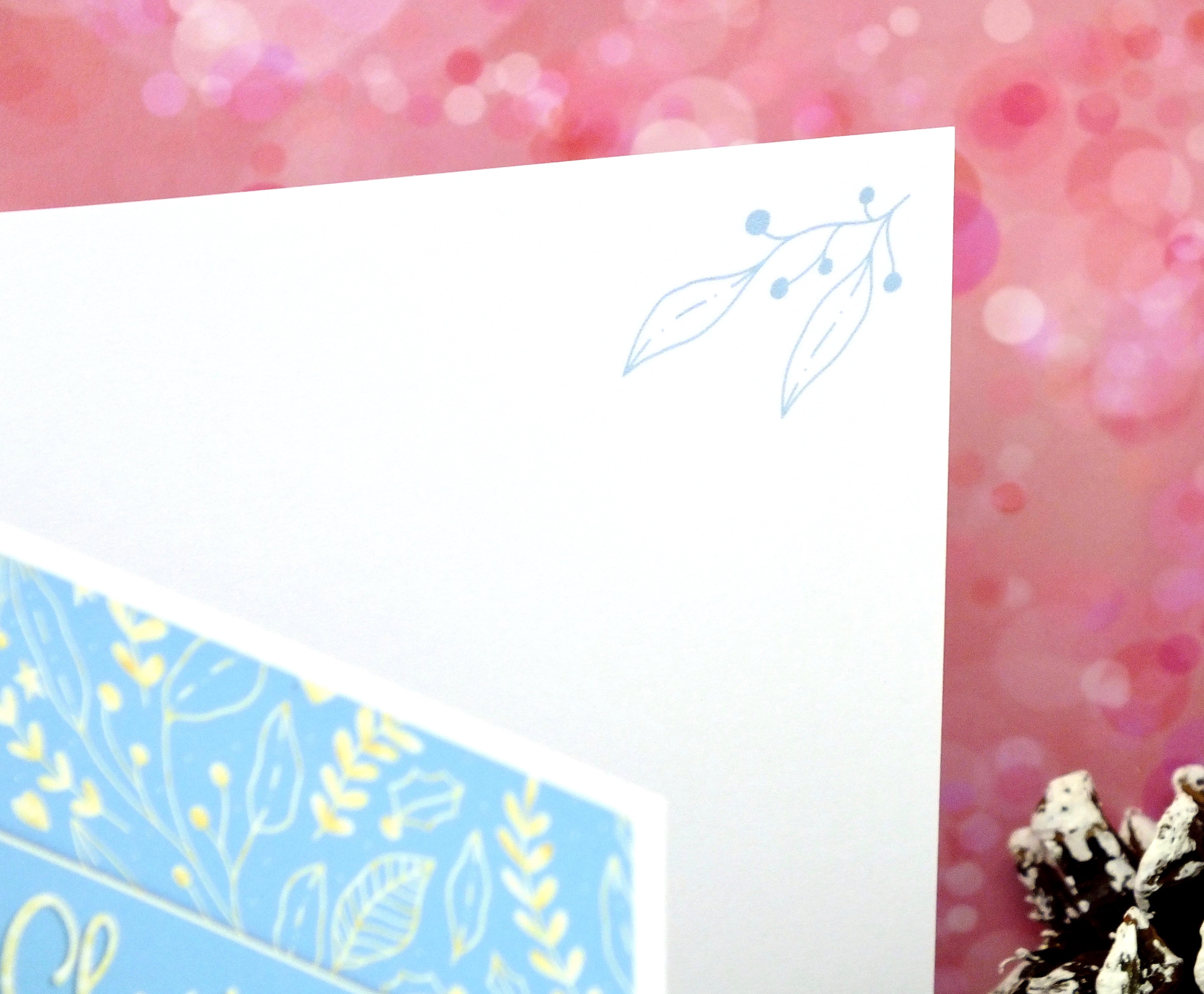 Merry Christmas to the One I Love - Luxury Christmas Card Inside