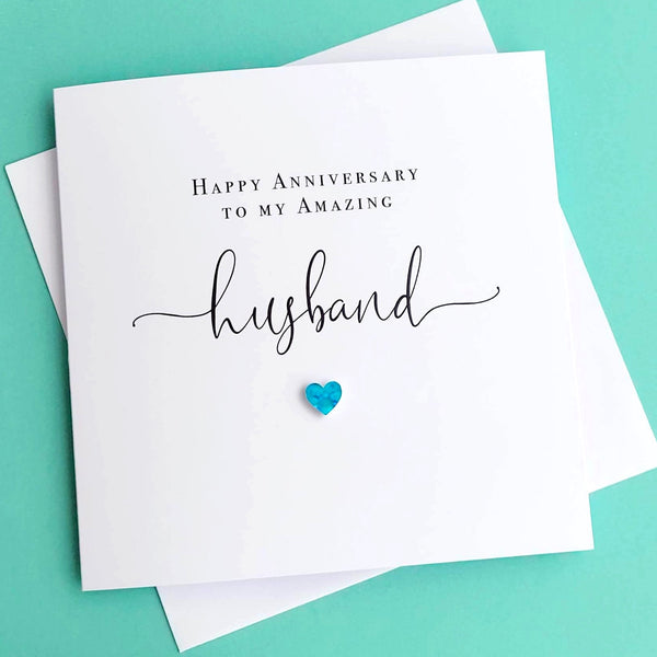 Wedding Anniversary Card for Husband