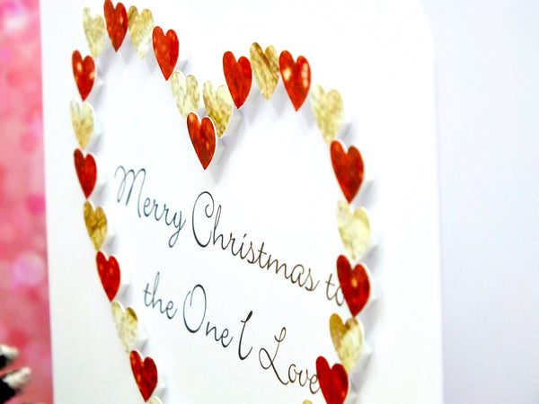 Merry Christmas to the One I Love - Christmas Card Close Up