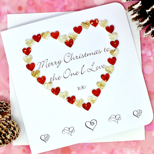 Merry Christmas to the One I Love - Christmas Card Front