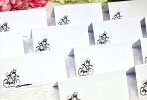 Cycling Place Cards - Sport Themed Wedding