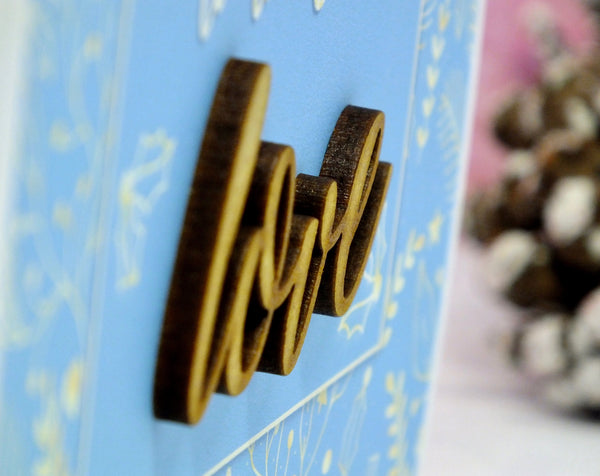 Merry Christmas to the One I Love - Luxury Christmas Card Close Up