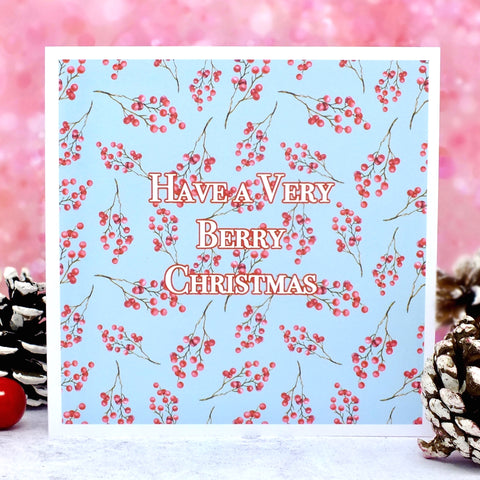 Have a Very Berry Christmas - Pack of 4 Christmas Cards Main